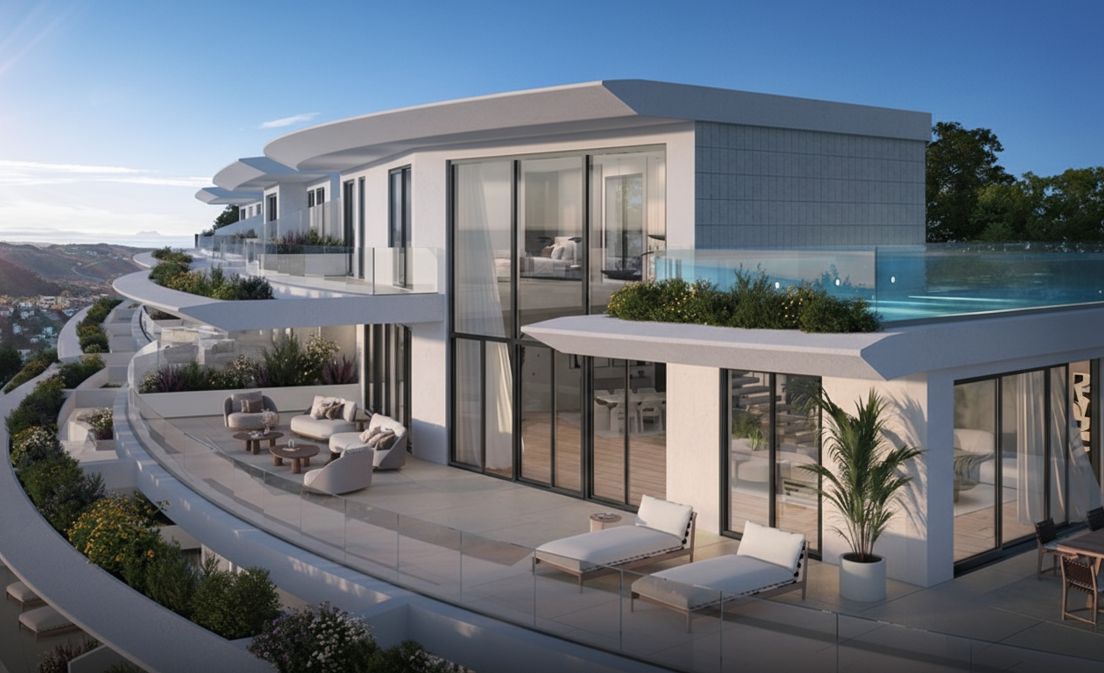Destination by HYATT - Azurean Marbella, résidences privées avec vue sur la mer et services 5 étoiles
