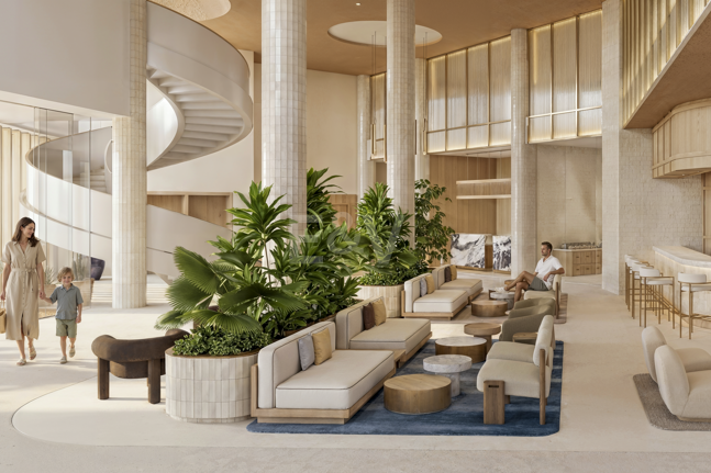 Apartamento de 1 dormitorio con jardín privado, servicios de resort y gestion profesional por Destination by Hyatt