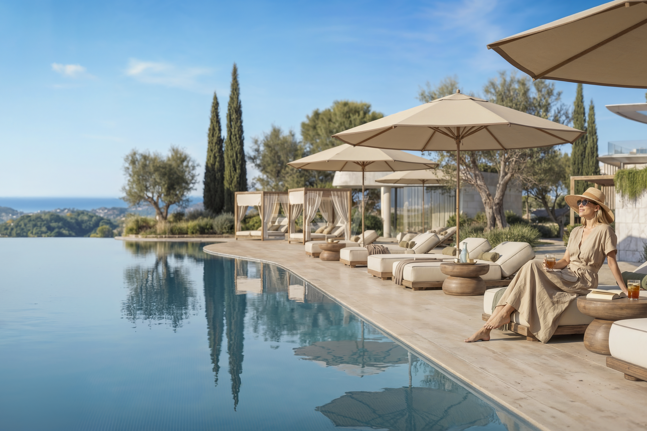 1-Zimmer-Apartment mit Meerblick im 5-Sterne-Resort von Destination by Hyatt