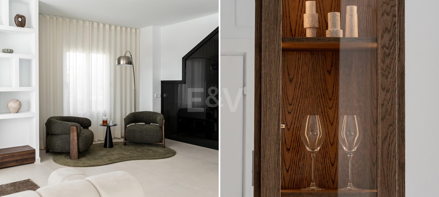 Eck-Duplex-Penthouse in geschlossener Wohnanlage mit privatem Tauchbecken & Meerblick