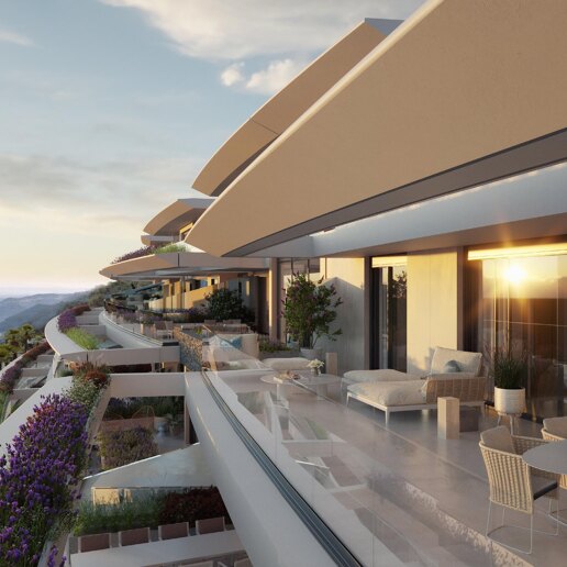 Luxuriöses Zwei-Schlafzimmer Doppel-Appartement im Azurean Marbella mit Destination by Hyatt-Service