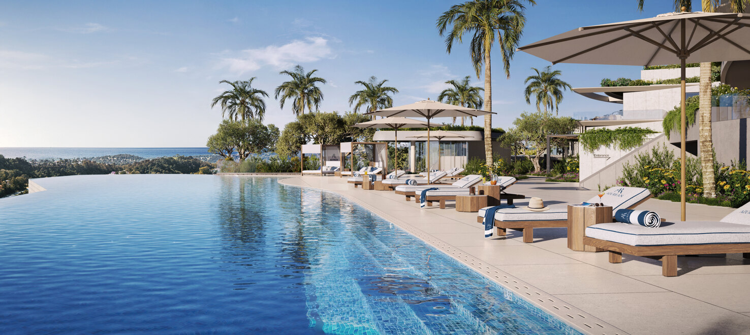 Luxuriöses Zwei-Schlafzimmer Doppel-Appartement im Azurean Marbella mit Destination by Hyatt-Service