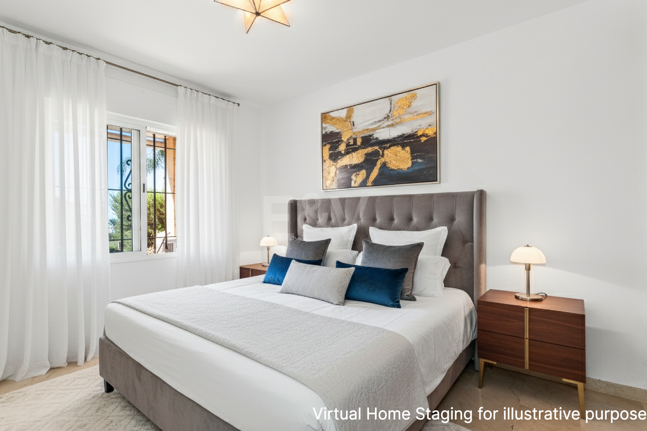 Vida junto a la playa en Costabella: vistas al mar, terraza en la azotea, piscina