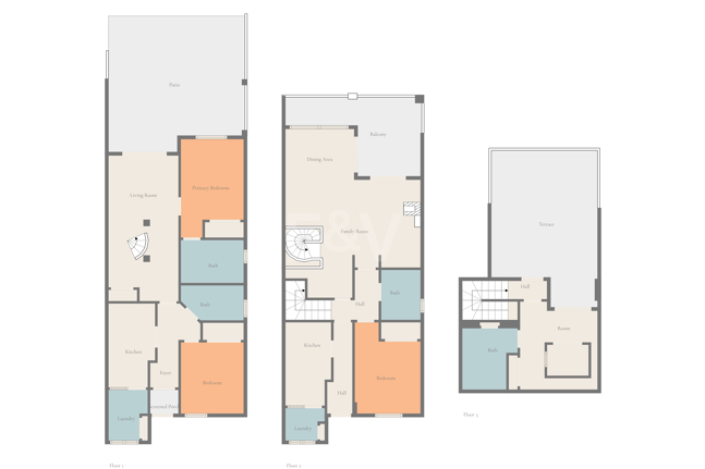 Vida junto a la playa en Costabella: vistas al mar, terraza en la azotea, piscina