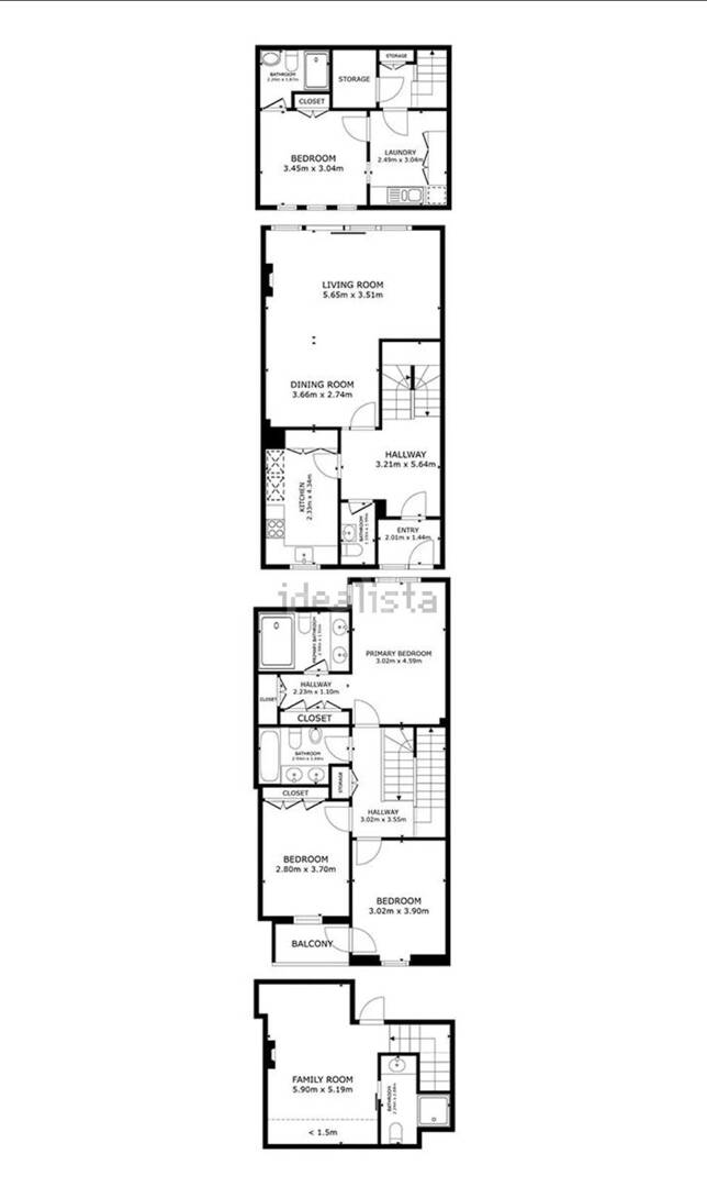 Spacieux Townhouse avec jacuzzi, piscine et paddle à côté de la plage à Los Monteros