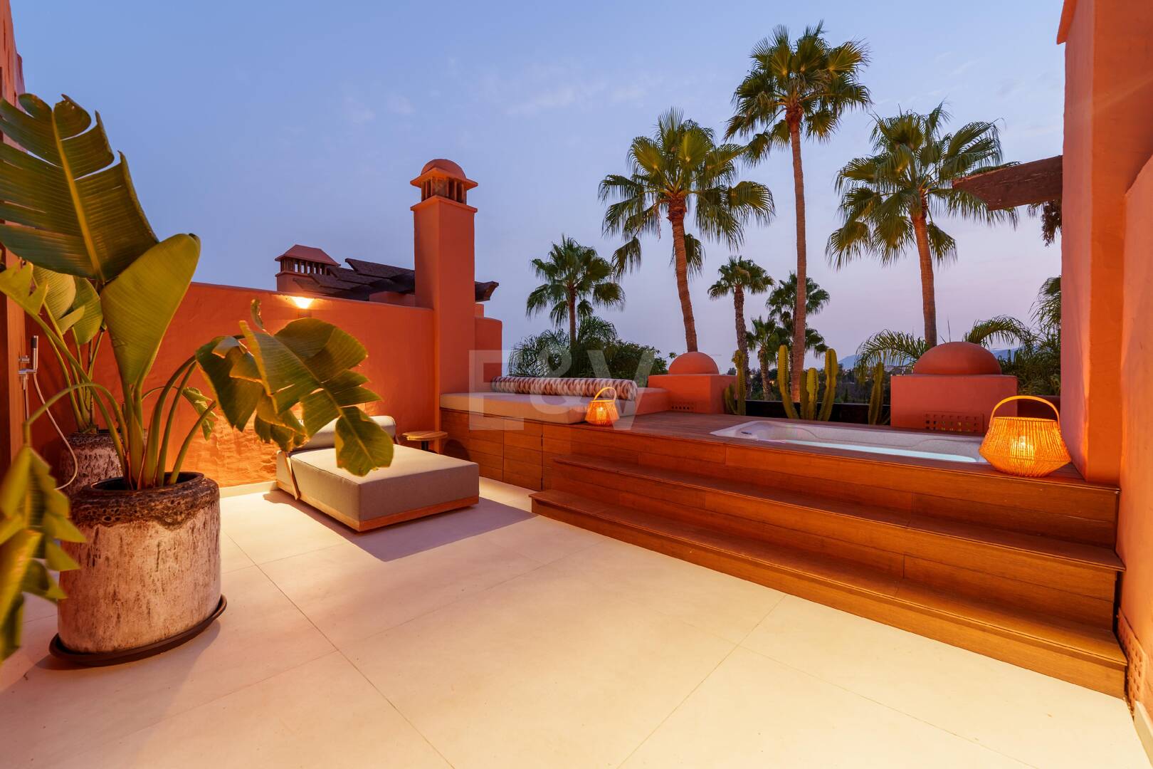 Modern lyx radhus på Golden Mile