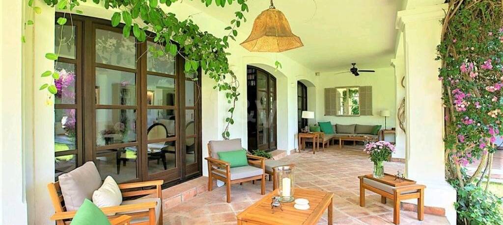 Magnificent Andalusian-style villa available for long-term rental in a gated community with 24-hour security.