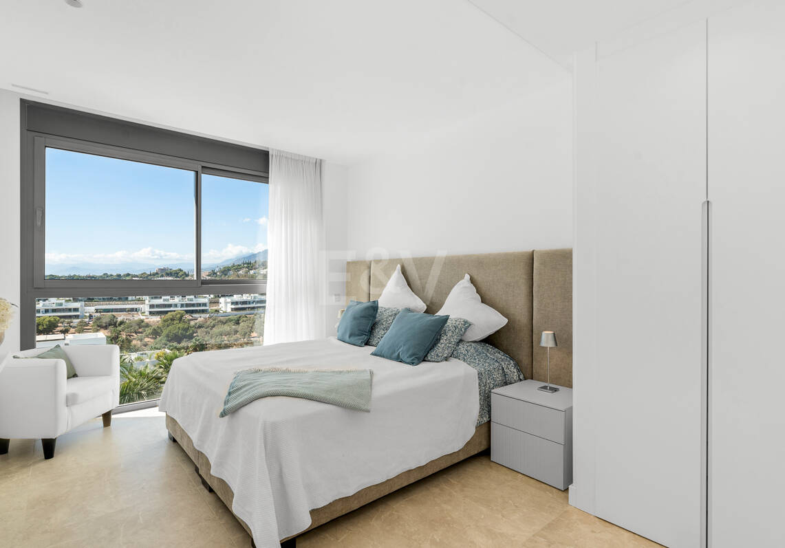 Penthouse avec Mer & Montagne Vues dans la communauté 5 étoiles