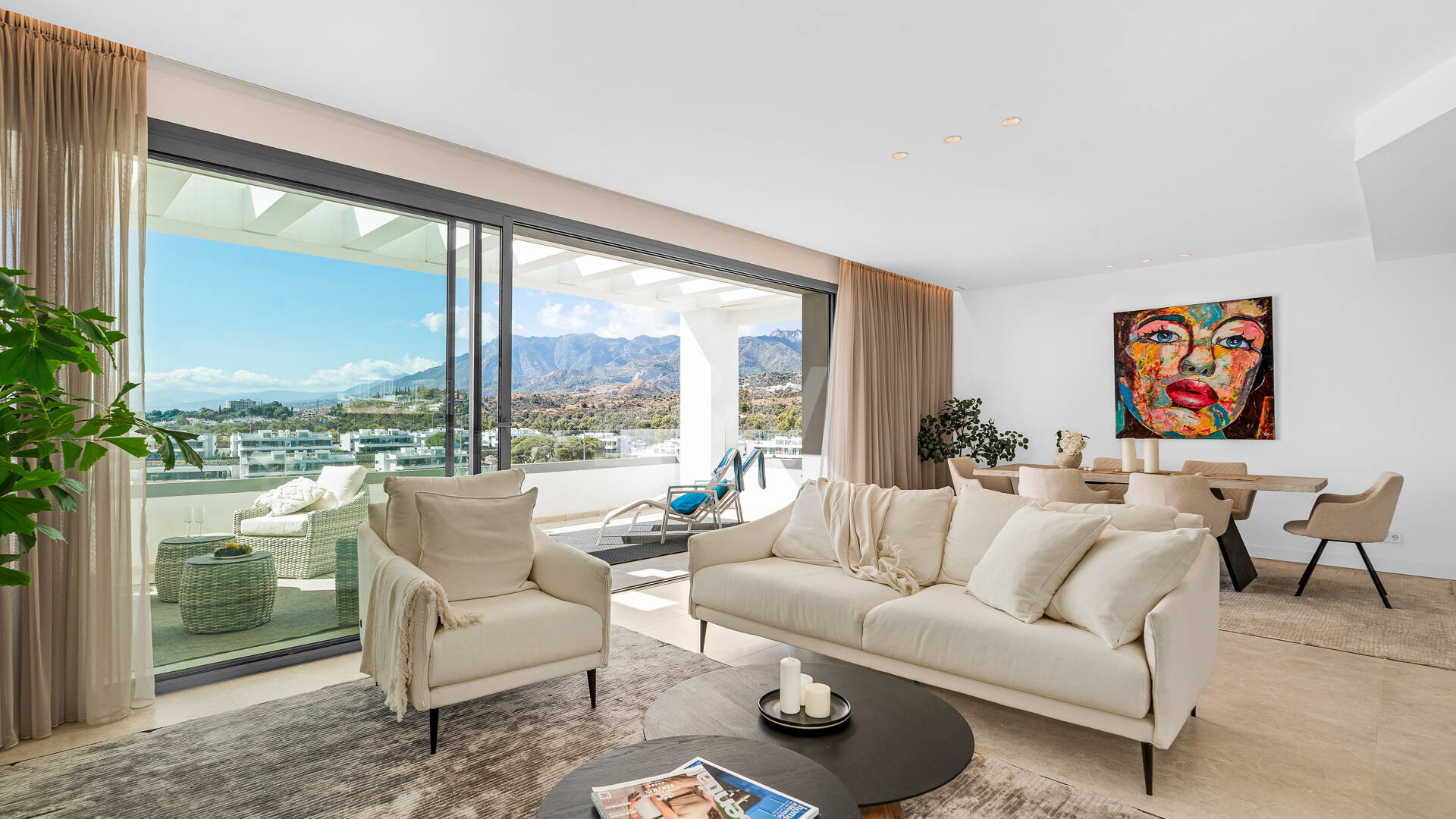 Penthouse with Sea & Mountain Views in 5-Star Community