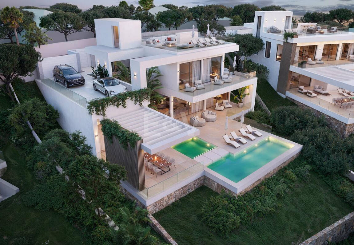 4 parcelles exclusives avec permis de construire