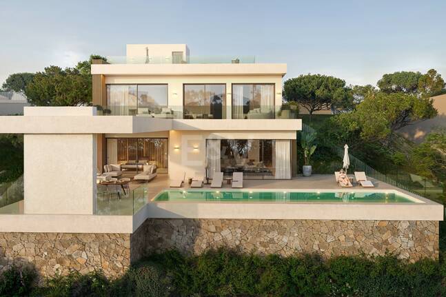 4 parcelles exclusives avec permis de construire