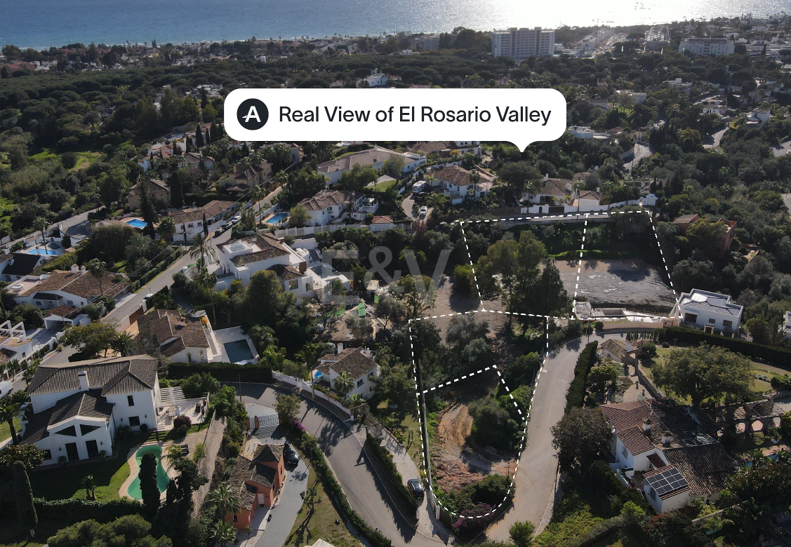 4 parcelles exclusives avec permis de construire