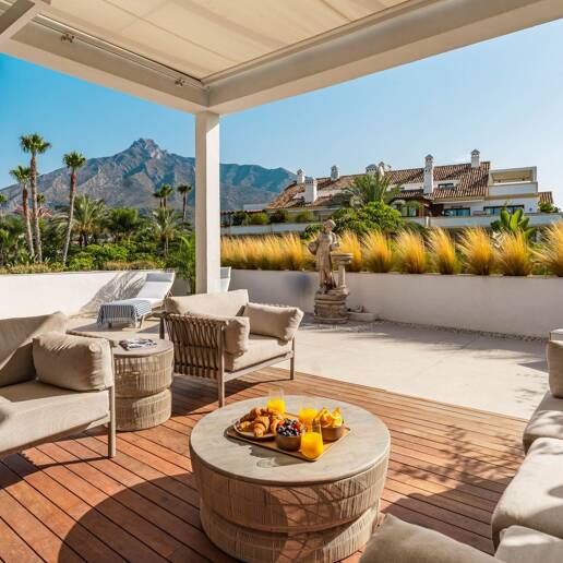 Takvåning till salu i Marbella Golden Mile