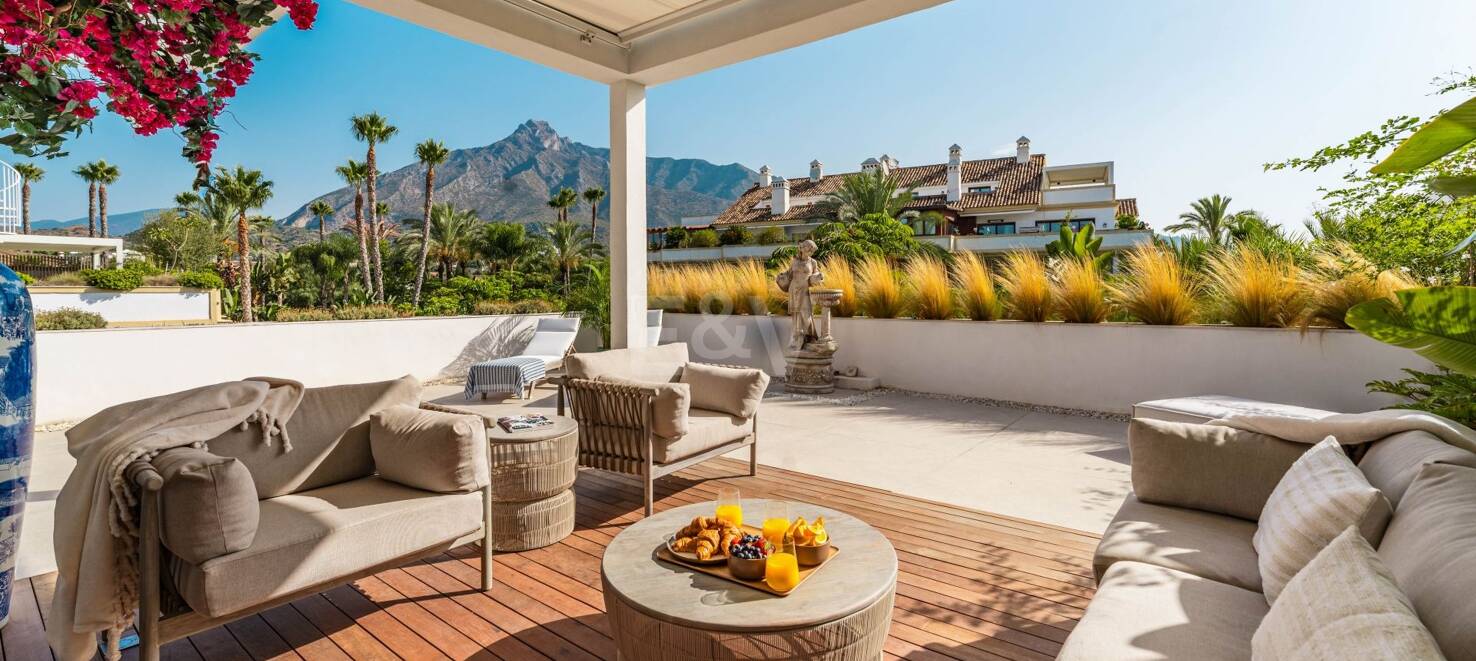 Takvåning till salu i Marbella Golden Mile