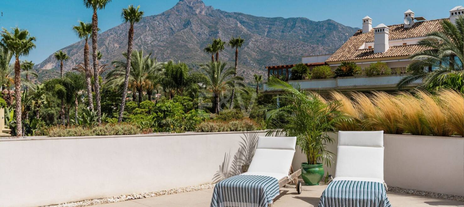 Takvåning till salu i Marbella Golden Mile