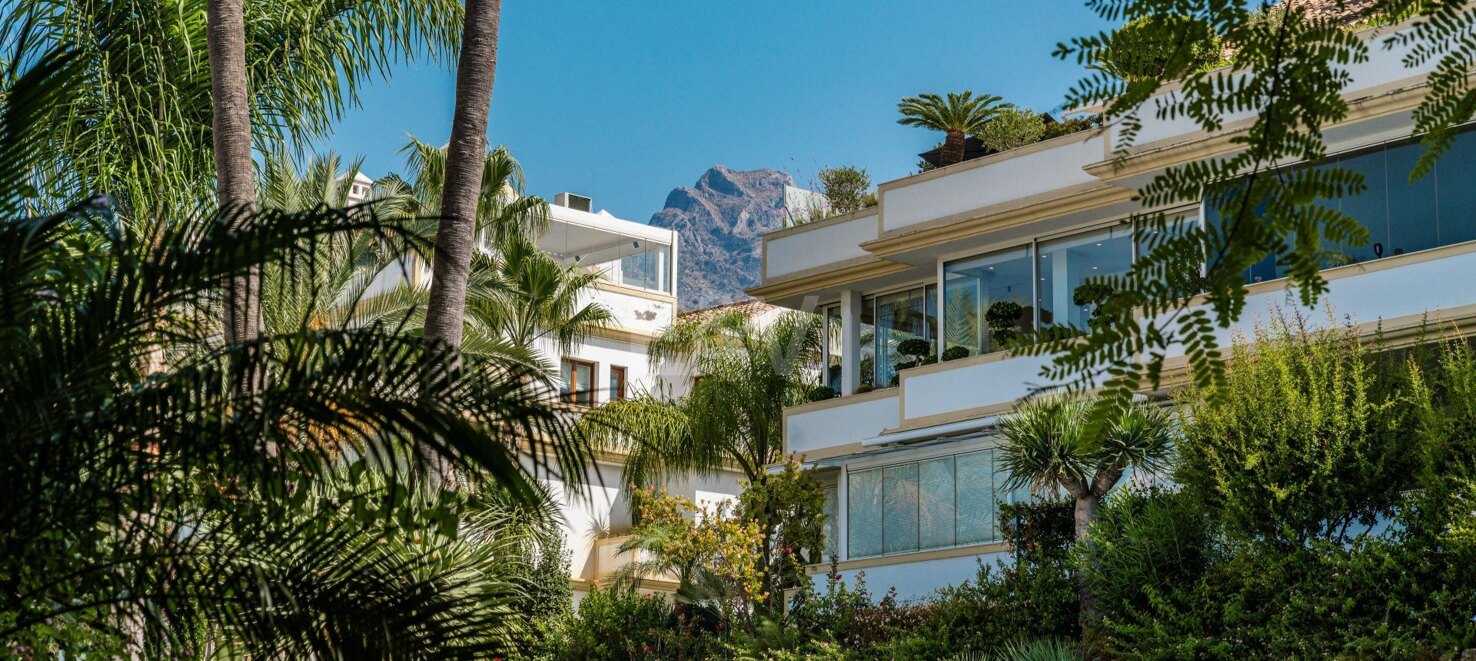 Takvåning till salu i Marbella Golden Mile