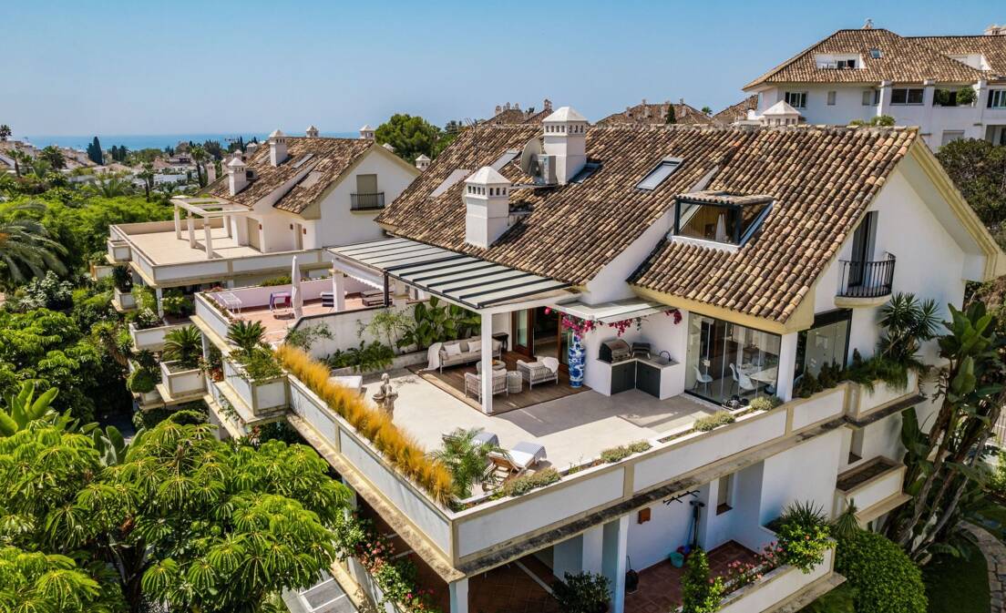 Duplex Penthouse med La Concha Views i Lomas del Rey