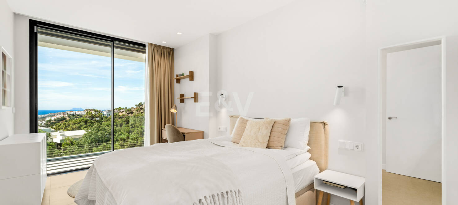 Stylish Well-Priced Contemporary Villa with Breathtaking Panoramic Views in Banus Heights, Benahavis