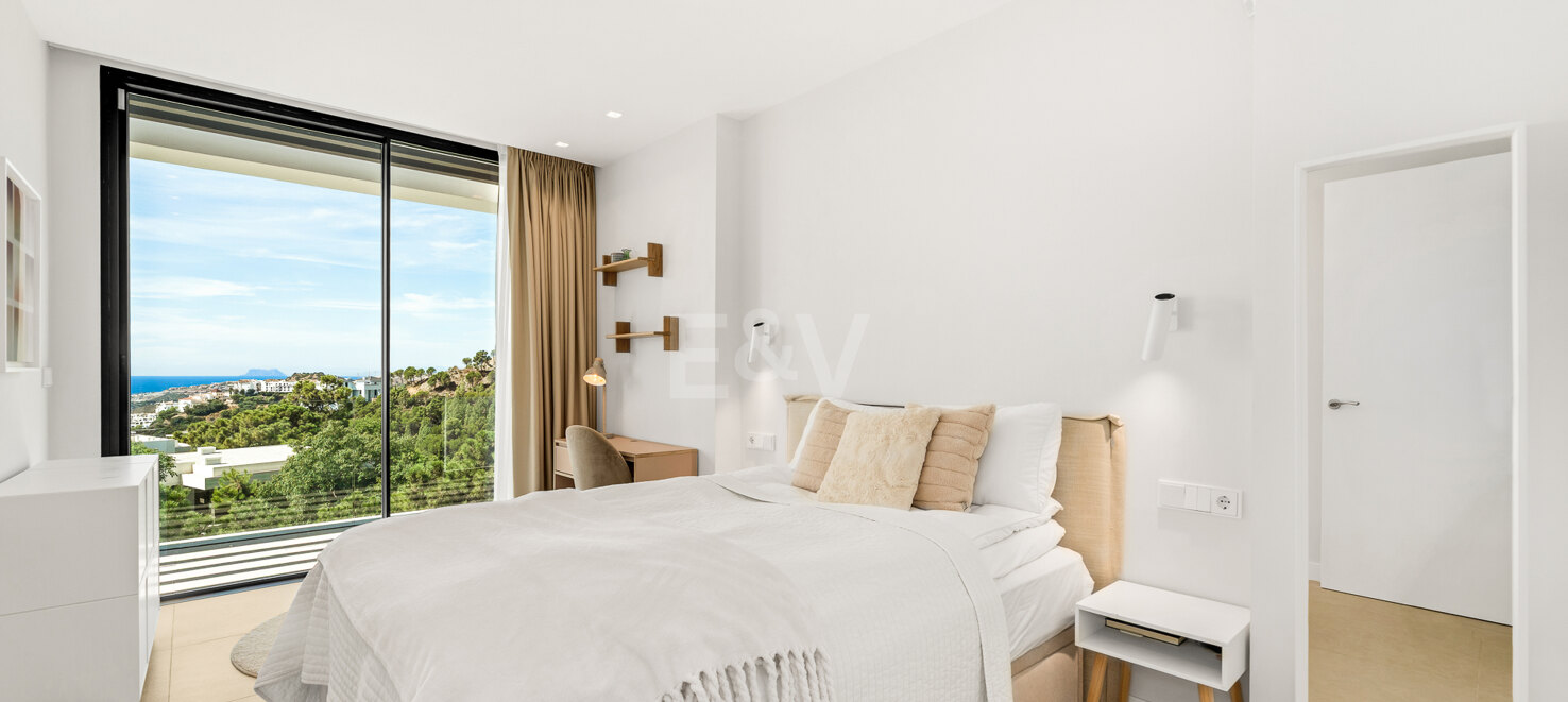 Stylish Well-Priced Contemporary Villa with Breathtaking Panoramic Views in Banus Heights, Benahavis