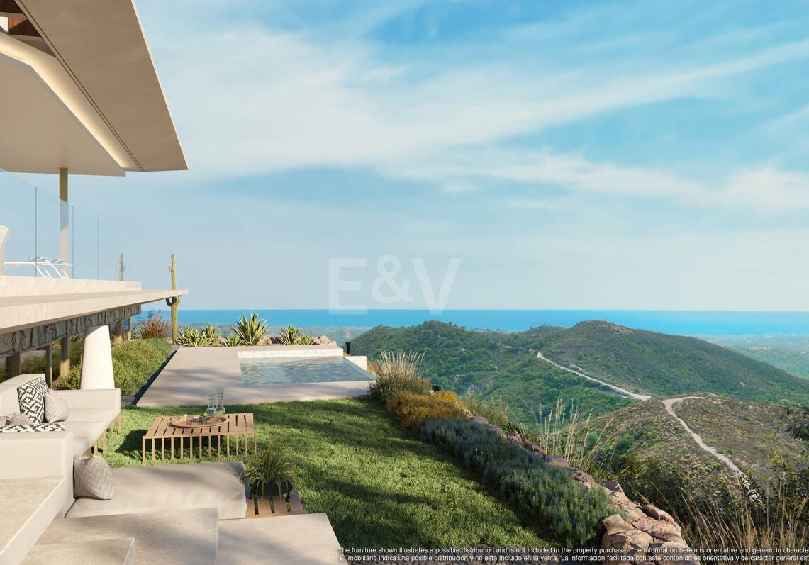 Luxury Duplex Penthouse with Private Pool and Panoramic Sea Views