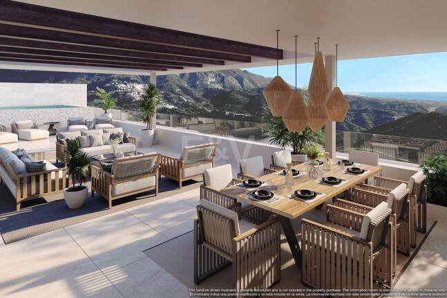 Exquisites Duplex Penthouse mit privatem Solarium & Pool