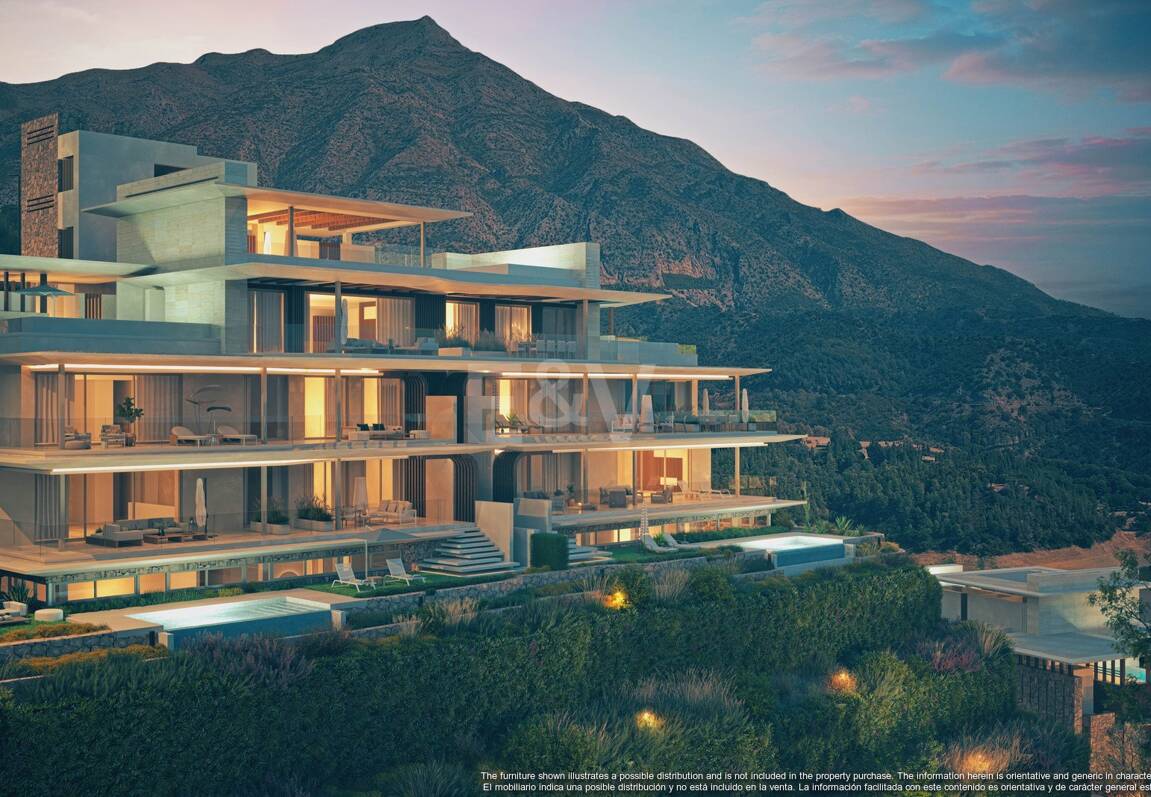 Exquisites Duplex Penthouse mit privatem Solarium & Pool