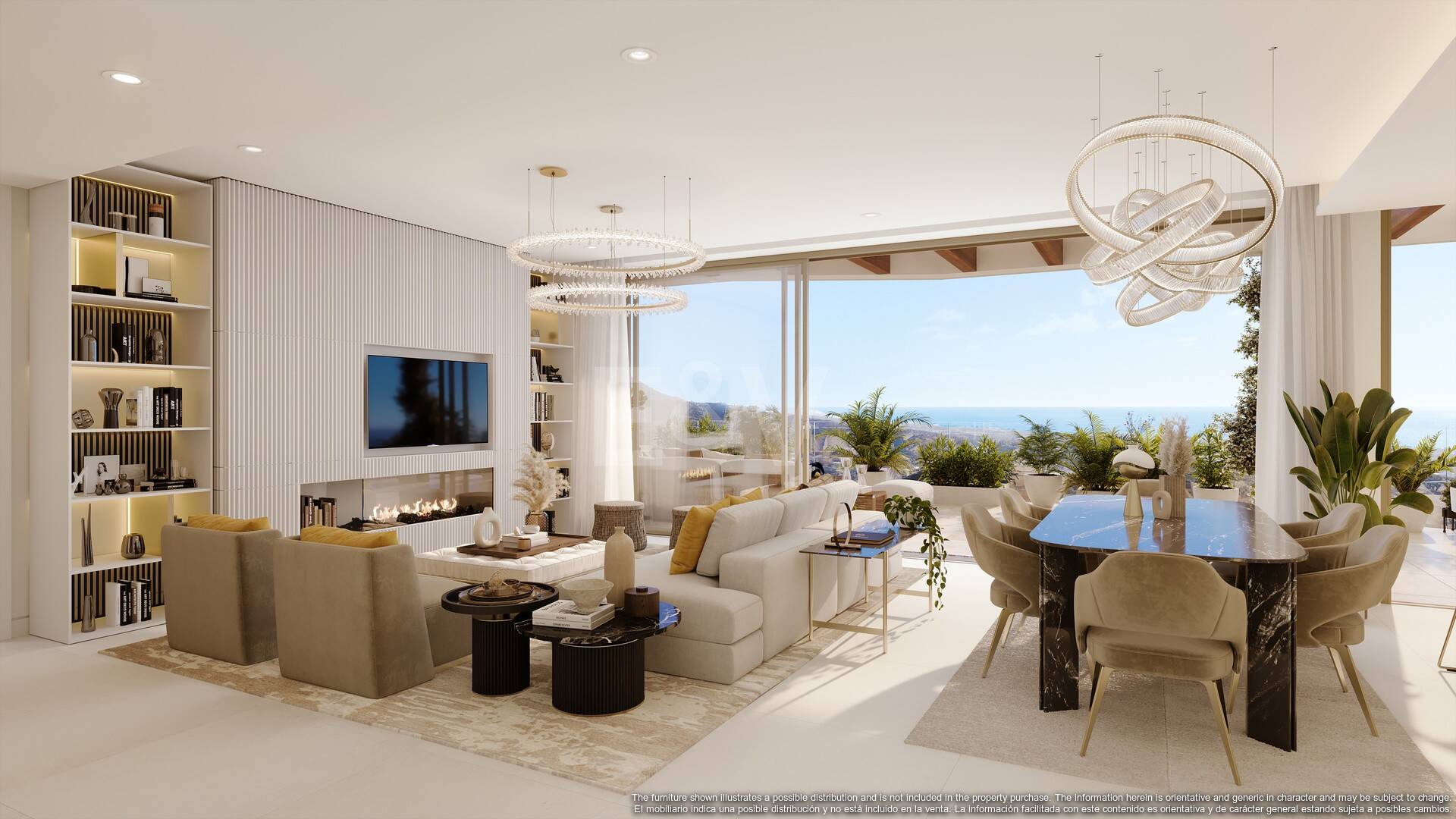 Exquisites Duplex Penthouse mit privatem Solarium & Pool