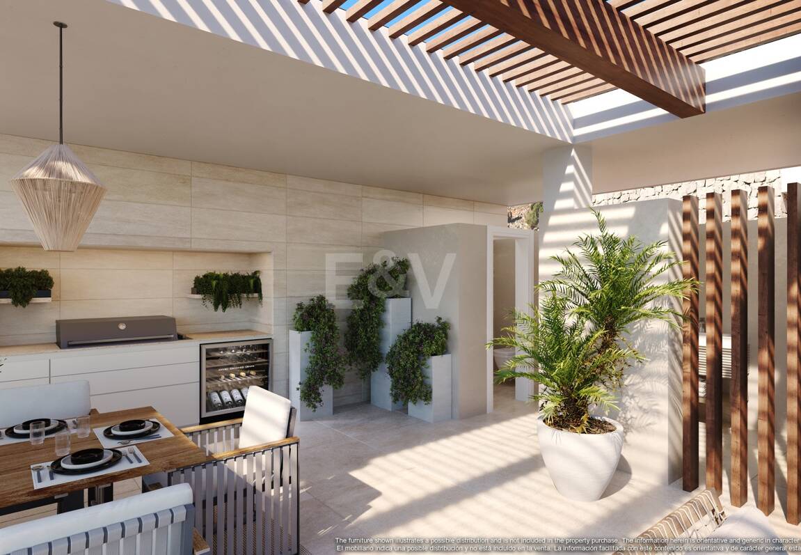 Exquisites Duplex Penthouse mit privatem Solarium & Pool