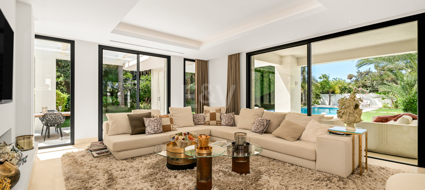 Villa till salu i Marbella Golden Mile