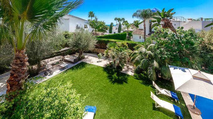 Elegante Villa in der Nähe des exklusiven Puente Romano Resorts