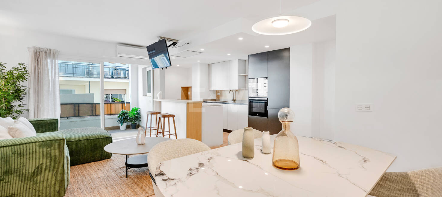 Modernes Apartment mit Privatem Balkon im Lebendigen Zentrum von Marbella