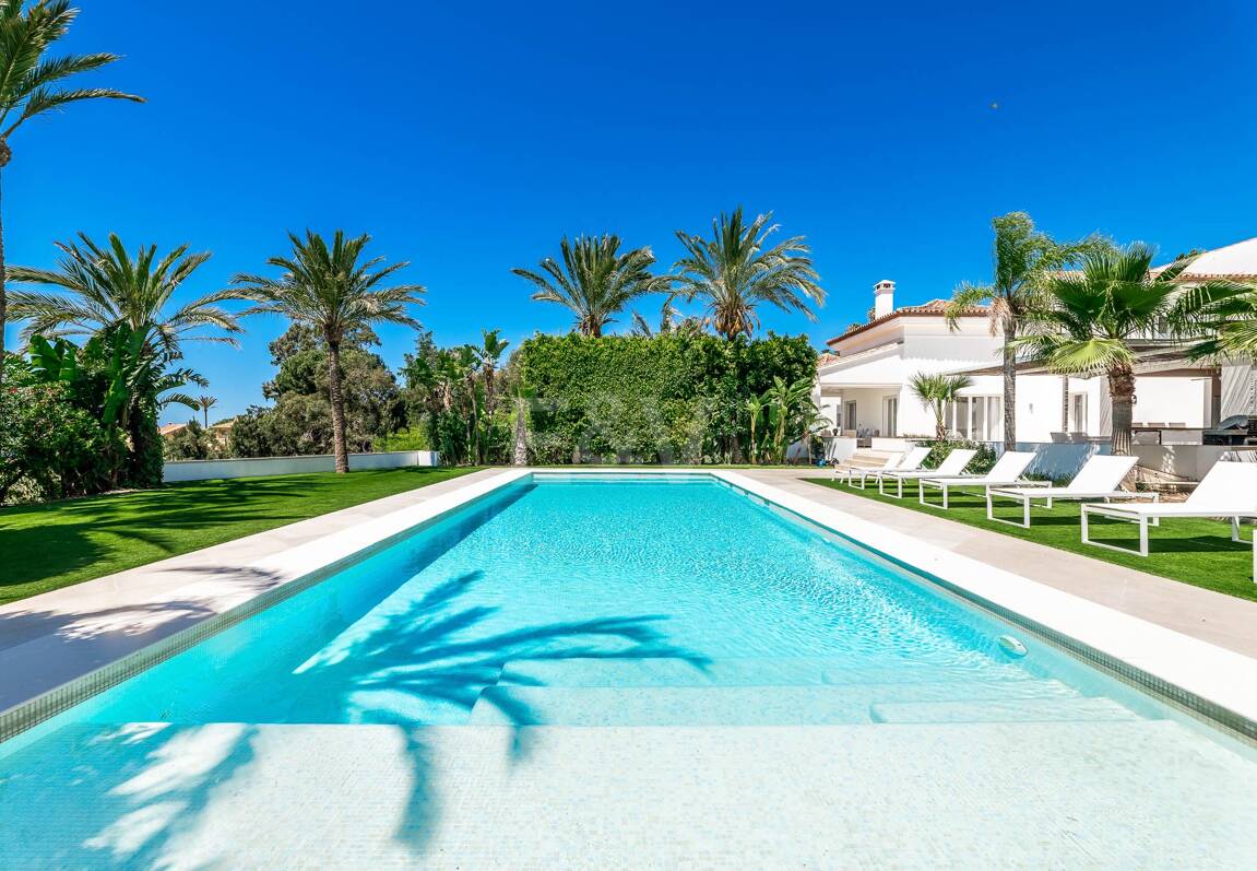 Impresionante villa con vistas al mar