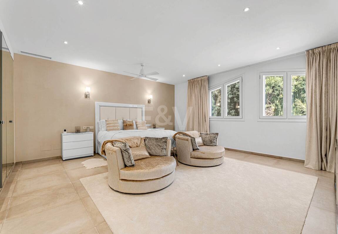 Impresionante villa con vistas al mar