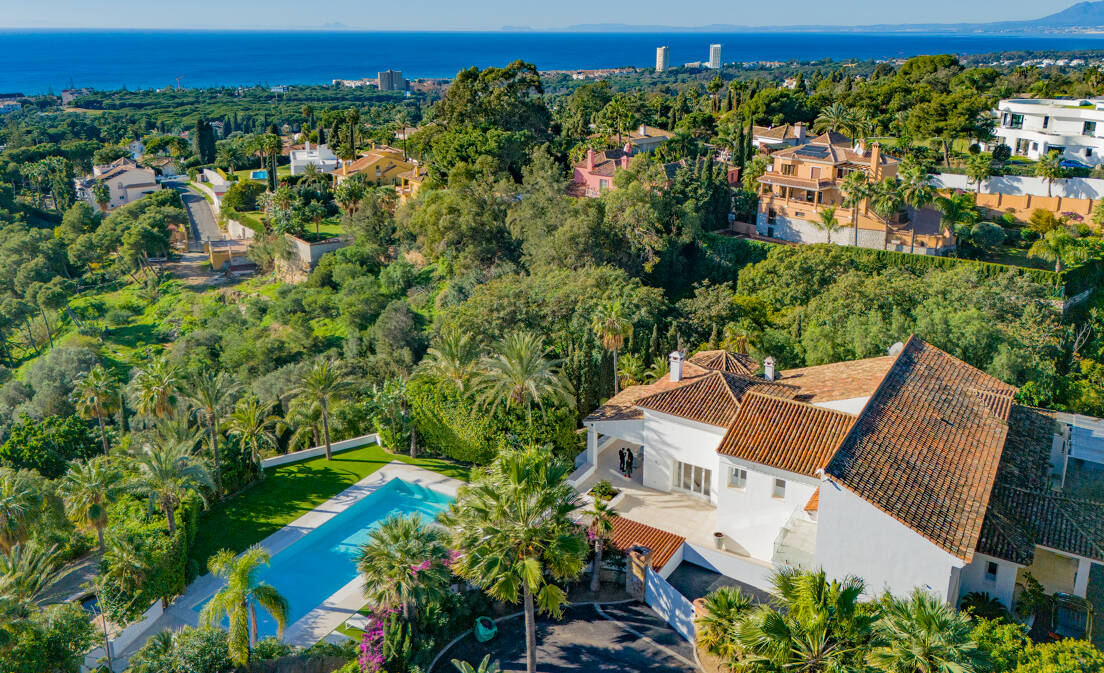 Atemberaubende Villa mit fantastischem Meerblick