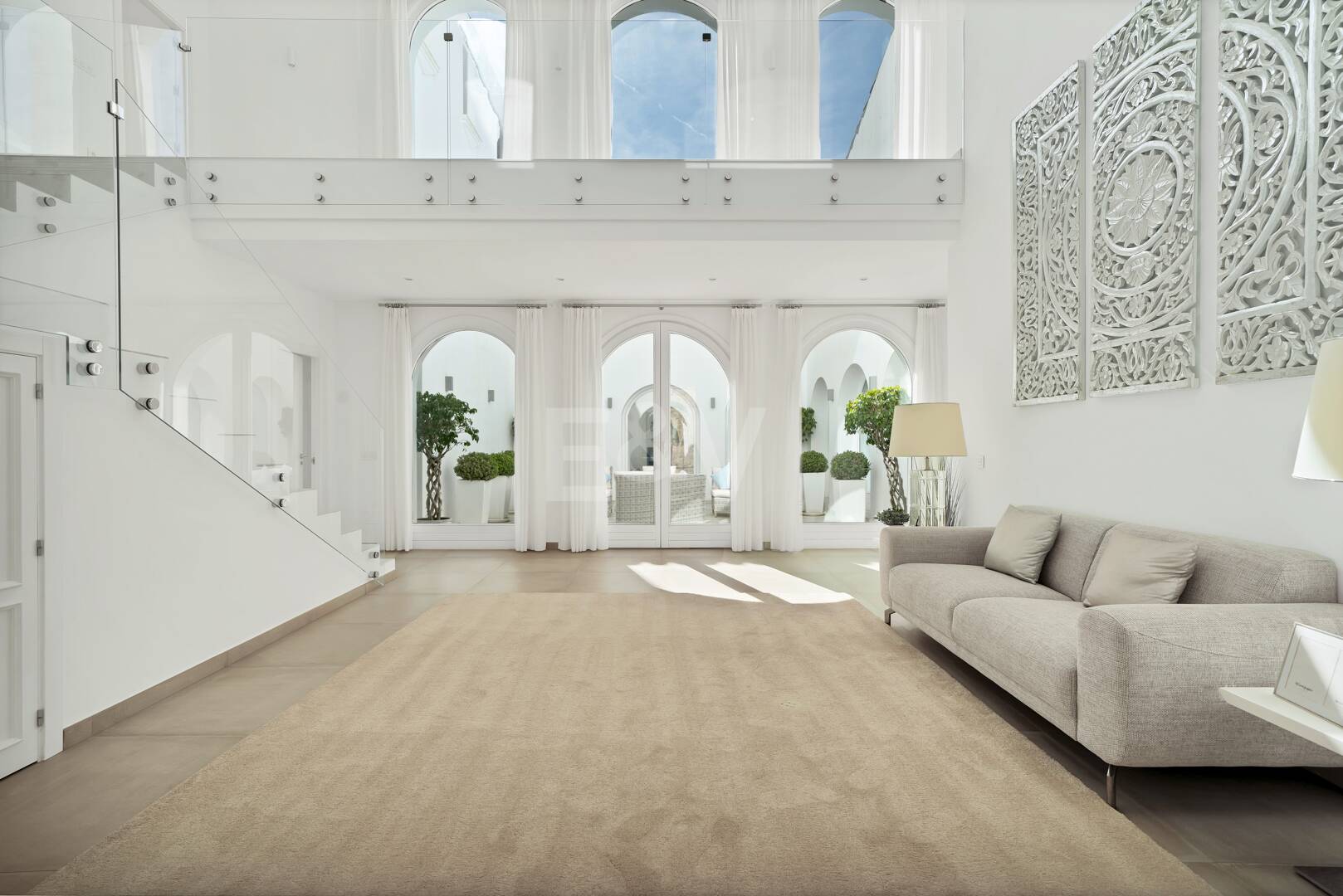 Impresionante villa con vistas al mar