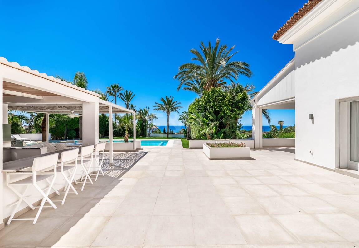 Impresionante villa con vistas al mar
