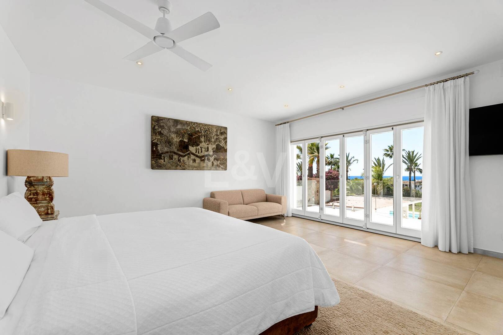 Impresionante villa con vistas al mar