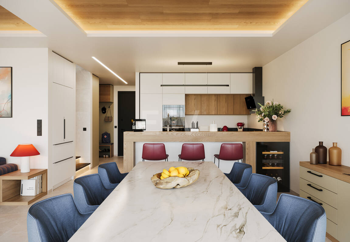 Neue Designer-Villa, Schritte vom Meer und Stadtzentrum entfernt