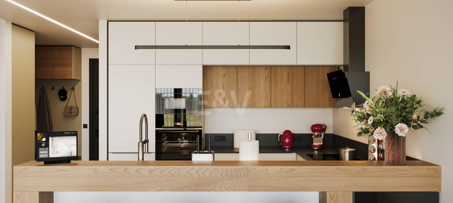 Neue Designer-Villa, Schritte vom Meer und Stadtzentrum entfernt