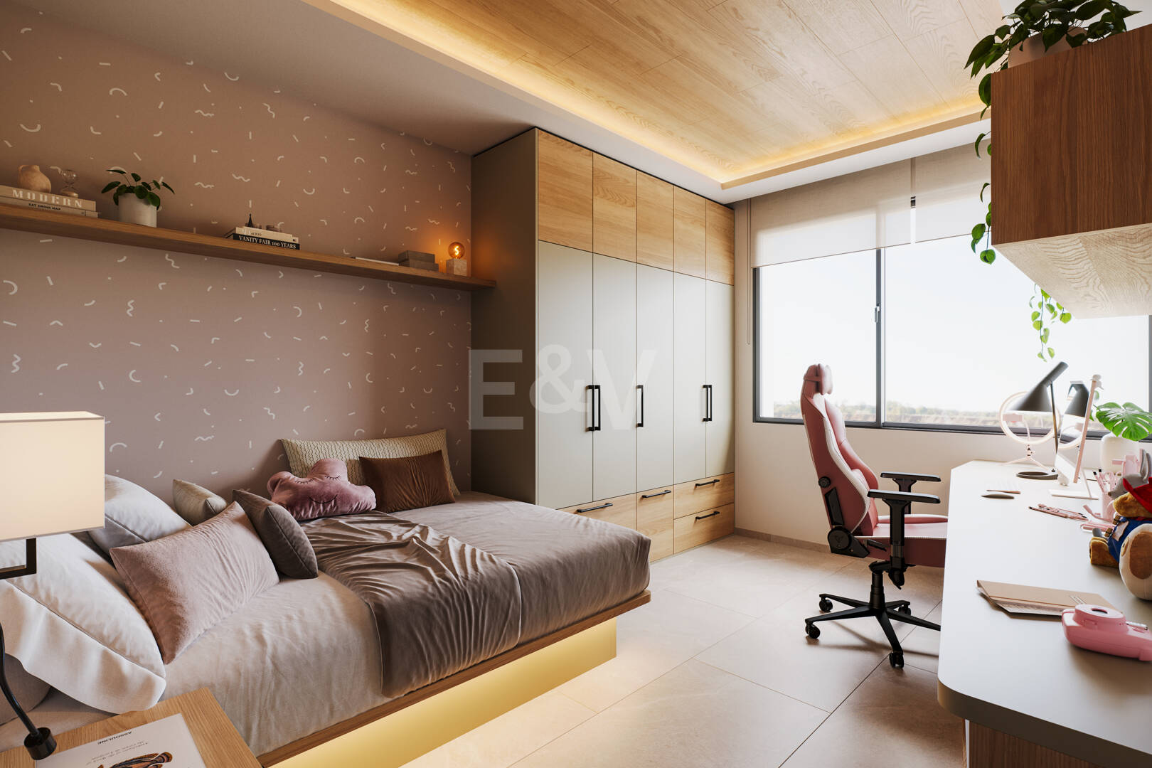 New Designer Villa Steps from the Sea and Town Centre