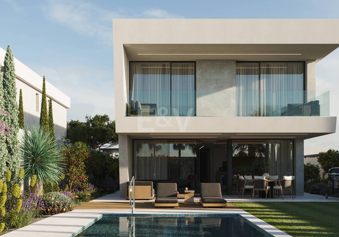 Neue Designer-Villa, Schritte vom Meer und Stadtzentrum entfernt