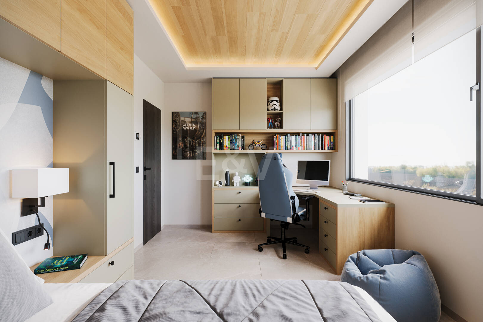 Neue Designer-Villa, Schritte vom Meer und Stadtzentrum entfernt