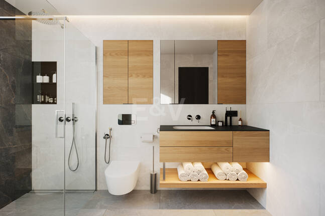 Neue Designer-Villa, Schritte vom Meer und Stadtzentrum entfernt