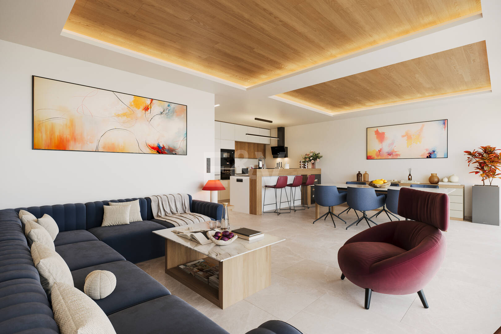 Neue Designer-Villa, Schritte vom Meer und Stadtzentrum entfernt