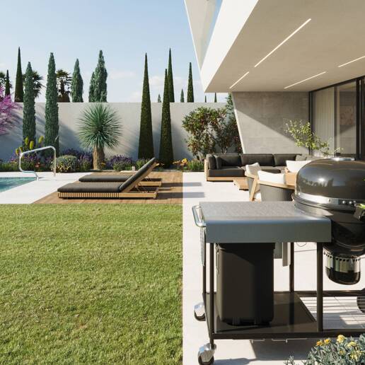 Éco-efficaces Projet de villa avec piscine privée et jardin près de Puerto Banús