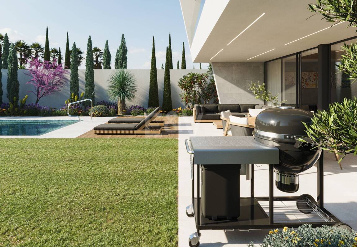 Éco-efficaces Projet de villa avec piscine privée et jardin près de Puerto Banús