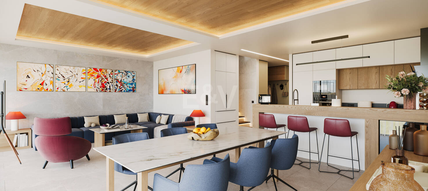 Éco-efficaces Projet de villa avec piscine privée et jardin près de Puerto Banús