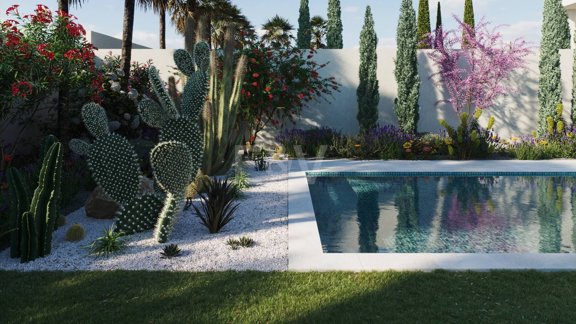 Éco-efficaces Projet de villa avec piscine privée et jardin près de Puerto Banús