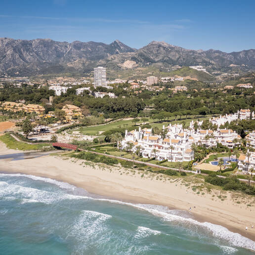 Luxury Beachfront Apartment with Direct Promenade Access in Los Monteros