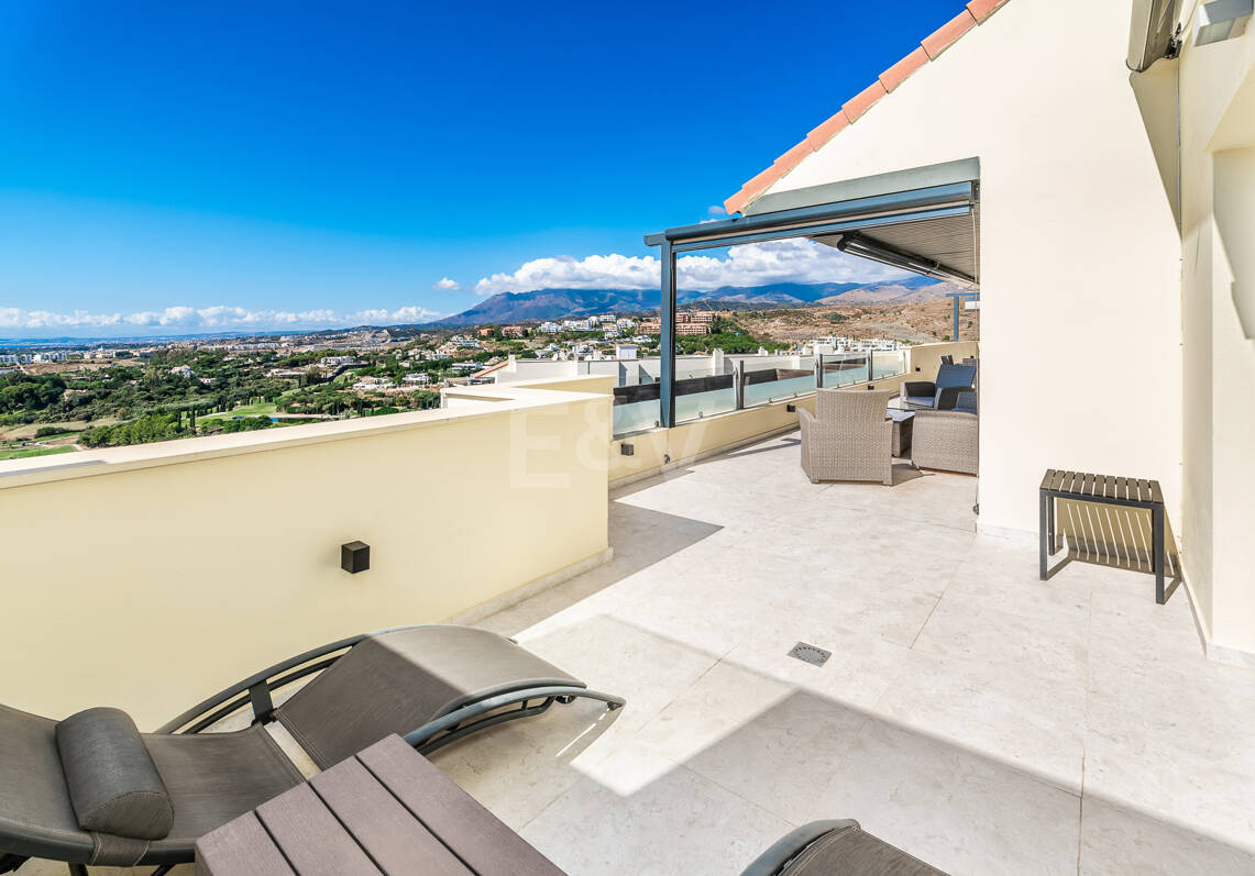 Penthouse avec intimité, vue panoramique et sécurité 24H